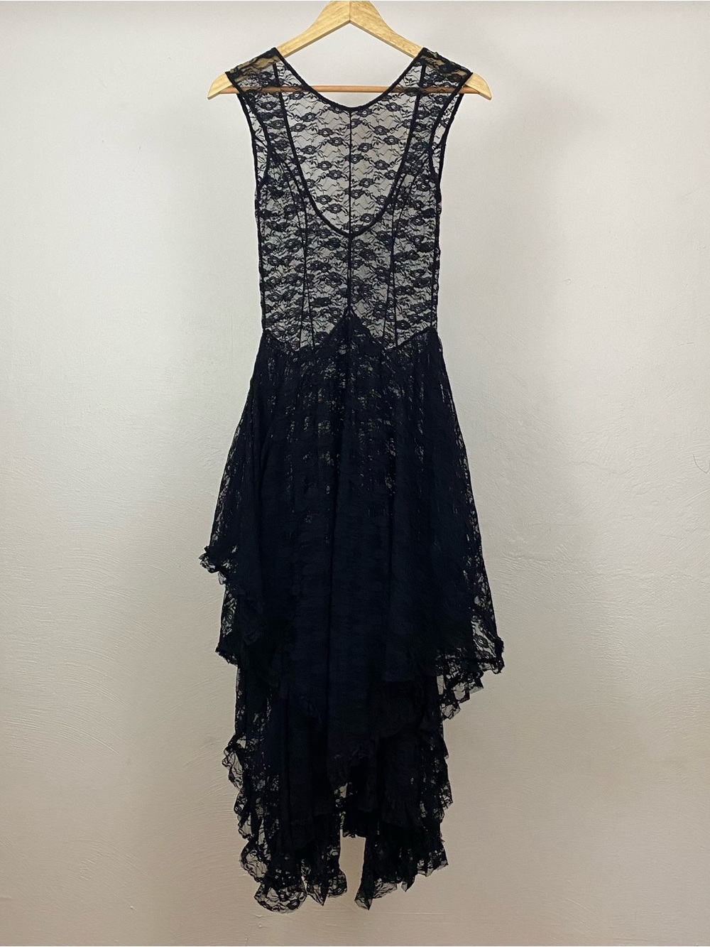 Intimately Free People French Courtship Slip - Black - Size XS